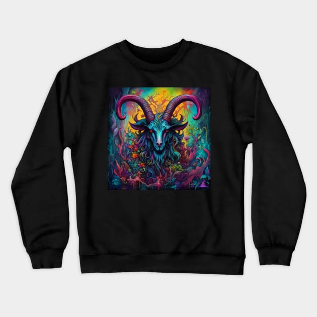 BAPHOMET Crewneck Sweatshirt by Morrigan Austin